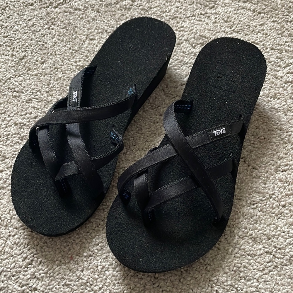 Teva Mush Mandlyn Wedge Flip Flops